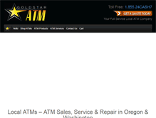 Tablet Screenshot of goldstaratm.com